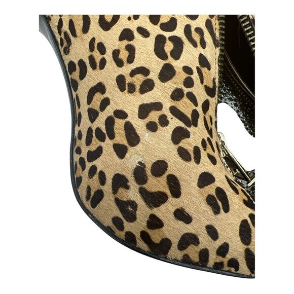 Carlos Santana Veruca leather upper fur 7.5 heels - Picture 5 of 7